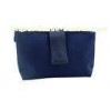 Portable Big Room Small Travel Organizer Bags With Zipper Pouch Dark Blue Color