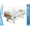 Adjustable Powder Coating Manual Hospital Bed Double Functions Nursing Bed