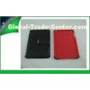Red PC + Rubber oild coating Ipad Mini Protective Cases ,  Kickstand Tablet PC Cover