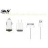 1000mA 3 in 1 iPhones Car Adapter / Wall Charger Plug With USB Cable
