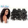Tangle free Water Wave Grade 6A Virgin Hair 15 Inch Hair Extensions