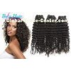 14 Inch Unprocessed Deep Curl Virgin Brazilian Hair Extensions For Black Women