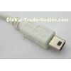 USB 2.0 5pin white Digital Camera USB Cables USB To USB Data Transfer Cable