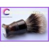Faux horn 2 Band Shaving Brush , high mountain white badger hair razor shave brush