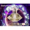 75ml empty diamond Art Glass Perfume Bottles / aluminum or plastic sprayer bottle