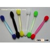 eyeshadow sponge and lipstick brush foam
