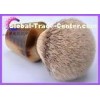 Hand made  faux horn Silvertip Badger Shaving Brush , luxury shave brushes
