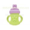 Funny Double Covers Silicone Baby Teether Food Grade with Baby Bottle Shape