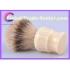 24mm large density silvertip badger travel shaving brushes for men