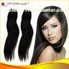 Sof / Silky Kinky Curl Chinese Remy Hair Extensions Weft Natural Color