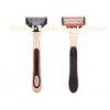 Weighted metal handle manual shaving Five Bladed Razor for men / women
