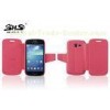 Samsung i699 Leather Cell Phone Cases Customized Girls Pink Mobile Phone Shells