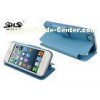 iPhone 5S Leather Cell Phone Cases , Blue Phone Wallet Pouch