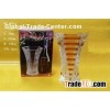 custom color wedding Flower decal, printing Personalized Glass Vase / clear Vases