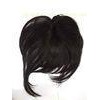 Custom Black Chinese Human Top Lace Closure Virgin Hair Fringe Short Straight
