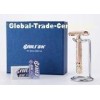 Safety USA stainless steal single blade or multi blade razor for man using