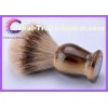 Men's grooming tools silvertip badger shaving brushes with horn handle 20mm