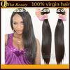 Long Straight Brazilian Virgin Human Hair Extensions Black 12'' - 32''