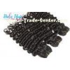 Grade 7A Curl Wet And Wavy 22 Inch Human Hair Extensions With Full Ends