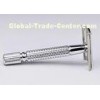 Chrome Plated Metal Handle Manual Safety Mens Shaving Razors in Home use