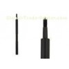 Nylon Hair Tan Retractable Lipstick Brush Cosmetic Makeup Lip Brush Black