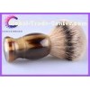 Mens Silvertip Badger Shaving Brush 28mm knots with horn hadle for Barber shop