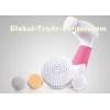 Handheld Moisturize Battery Powered Facial Cleansing Brush Massager