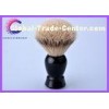 Large High Density Premium Silvertip Badger Shaving Brush black handle imported acrylic materia