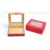 FSC Decorative Custom Red Kraft Gift Boxes With Lids 128Gsm C2S