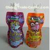 Stand Up Food Pouches Spout Top , Recyclable Die Cut Handle Bag