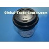 White / Black Disposable 8oz 12oz Ice Coffee / Beverage Paper Cup Lids