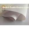 Glossy White PVC Flex Frontlit Banner Material Roll For Outdoor Displays , 50M 340g