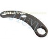 Custom Tumbling Metal Stamping Parts , Reversing Lever Sector Aluminum Stamping