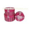 Round Hat Recycled Cardboard Gift Boxes , CMYK / Pantone box