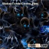 Hydrographics Water Transfer Printing Paper Blue-Eyed Zombies GWR051