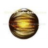 Goldfoil Paper Luxury Accordion Paper Lanterns Round Shape For Party Decoration