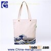 China Style Canvas Tote Bag With Bottom