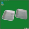 Customized bagasse paper mache red dragon fruit packing tray
