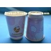 Heat Resistant Disposable Takeaway Coffee Cup , 12oz / 16oz Ice Cream Paper Cups With Lids
