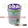 PVC Tin,Transparent Tin Box,Tin Can with Trasparent Body