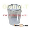 PVC Tin,Transparent Tin Box,Tin Can with Trasparent Body