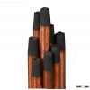 dia.4*355mm DC Copper Coated Blasting Gouging Rods 100pcs /Gouging Carbon rod/Arc Carbon Rods
