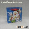 Printed Christmas Gift Bag With 3D