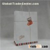 White Kraft Paper Christmas Gift Bag