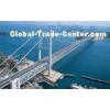 Simple Structure Steel Cable Suspension Bridge for Longest Spans River