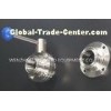 Food Grade 304 / 316L Sanitary Butterfly Valves TC clamp connection CNC machine