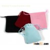 velvet drawstring gift pouch bag