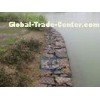 Polyethylene Coated Wire Used To Control And Guide Of Water Or Flood Gabion Fence