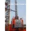 Construction Hoists Elevator With Double Cage And Three SEW Motors