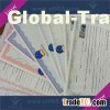 Water mark certificate printing